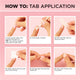Glam By Manicare Glam Ready Pre-Glued Nails - La Petite French - 30 Pieces – view 5