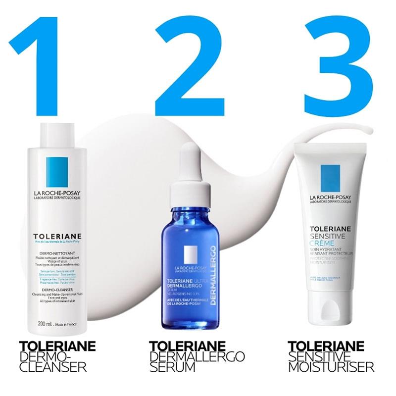 La Roche-Posay Toleriane Dermo Cleanser 200ml - Gentle Makeup Remover for Sensitive Skin-Auzzi Store
