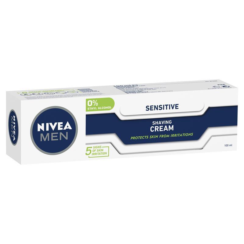 NIVEA MEN Sensitive Shaving Cream with Chamomile & Vitamin E 100ml