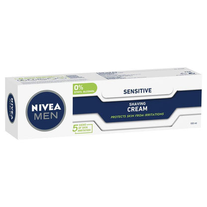 NIVEA MEN Sensitive Shaving Cream with Chamomile & Vitamin E 100ml