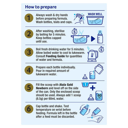Alula Gold Stage 1 Newborn Infant Formula 0-6 Months - 900g - Auzzi Store