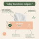 Tooshies Dry Wipes - 70 Pack – view 9 - Auzzistore