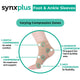 Synxplus Foot & Ankle Compression Sleeve - X Large – view 7