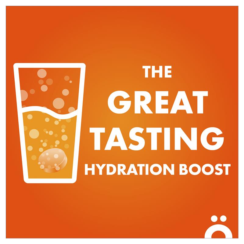 Voost Sport Orange Effervescent 10 Tablets - Hydration Support Supplement