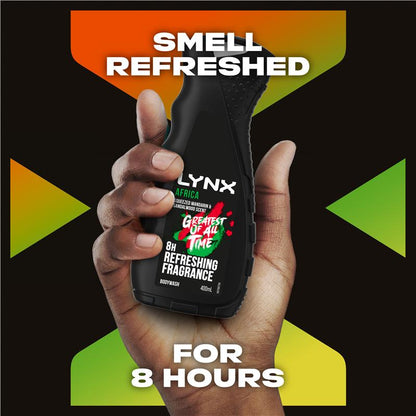 Lynx Africa Body Wash for Men 400ml – 8-Hour Freshness