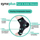 Synxplus Foot & Ankle Sleeve - Extra Large (2 Sleeves) – view 8
