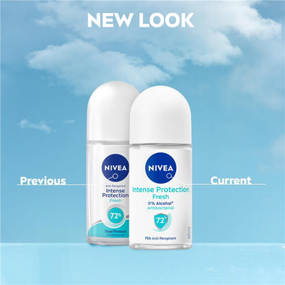 NIVEA Intense Protection Fresh 72H Anti-Perspirant Roll-On, 50ml