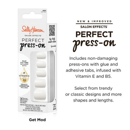 Sally Hansen Salon Effects Perfect Press-On Get Mod 30 Pieces