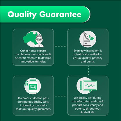 Nature's Own Vitamin B3 500mg - 60 Tablets for Energy & Skin Health