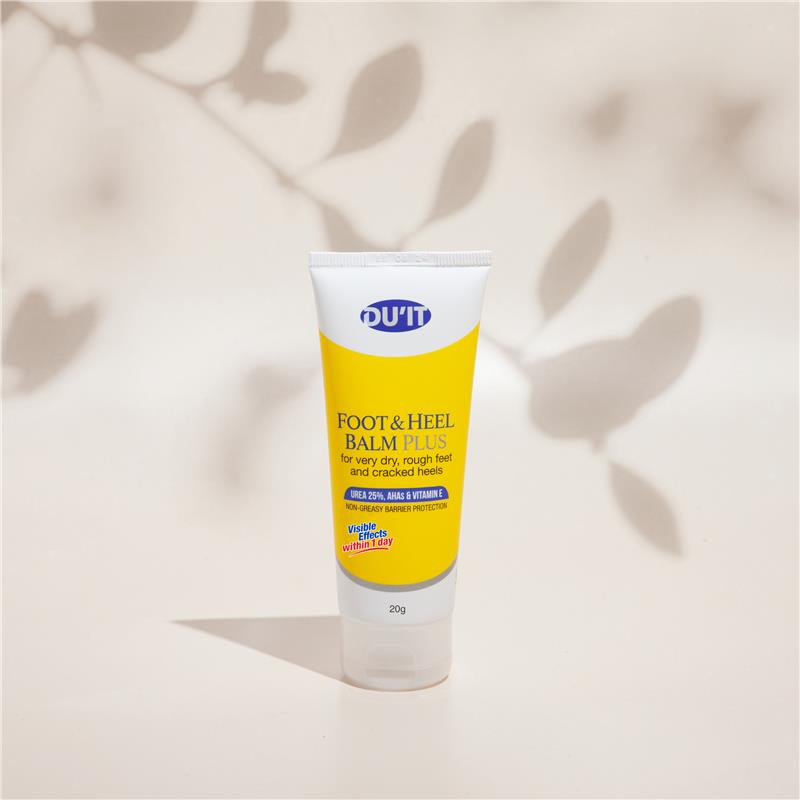 DU'IT Foot & Heel Balm Plus 20g with 25% Urea for Cracked Heels