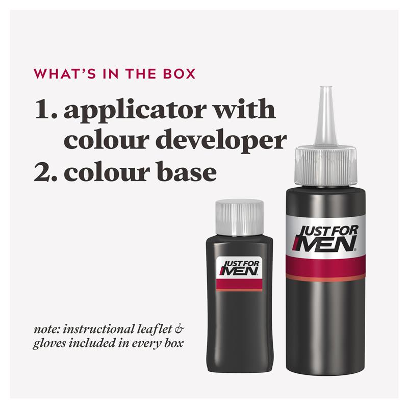 Just for Men Hair Colour - 40 Medium Dark Brown | Natural Grey Coverage-Auzzi Store