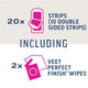Veet Pure Cold Wax Strips for Legs - 20 Pack – view 9