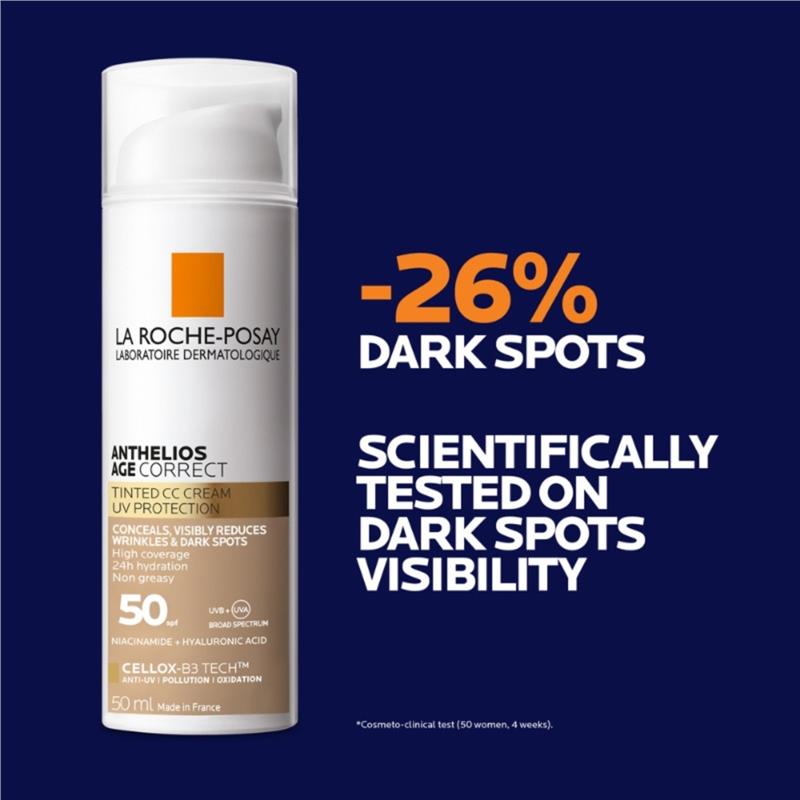 La Roche Posay Anthelios Age Correct Tinted SPF50 - 50ml