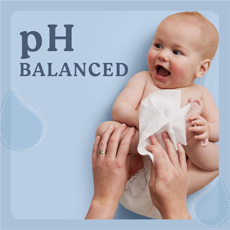 Huggies PURE 99% Water Baby Wipes - Bulk 72x3 Pack