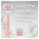 Gillette Venus Comfort Glide White Tea Razor Handle + 2 Blade Refills – view 8