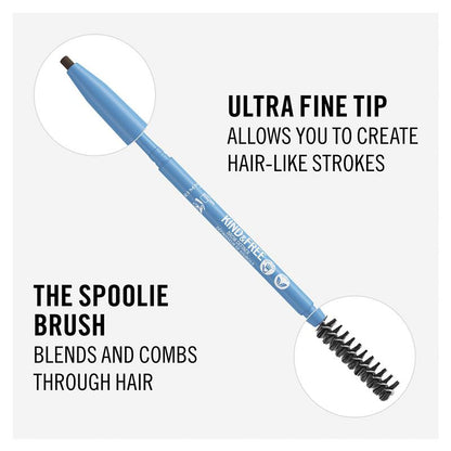 Rimmel London Kind & Free Eyebrow Definer #006 Espresso - Bold Brow Definition