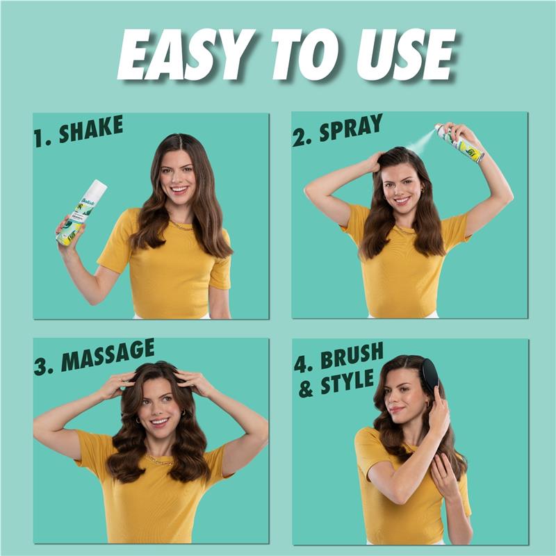 Batiste Brunette Dry Shampoo 350ml - For Vibrant Hair