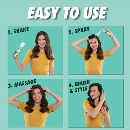 Batiste Brunette Dry Shampoo 350ml - For Vibrant Hair
