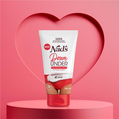 Nads Down Under Hair Removal Cream - 150ml for Gentle Hair Removal