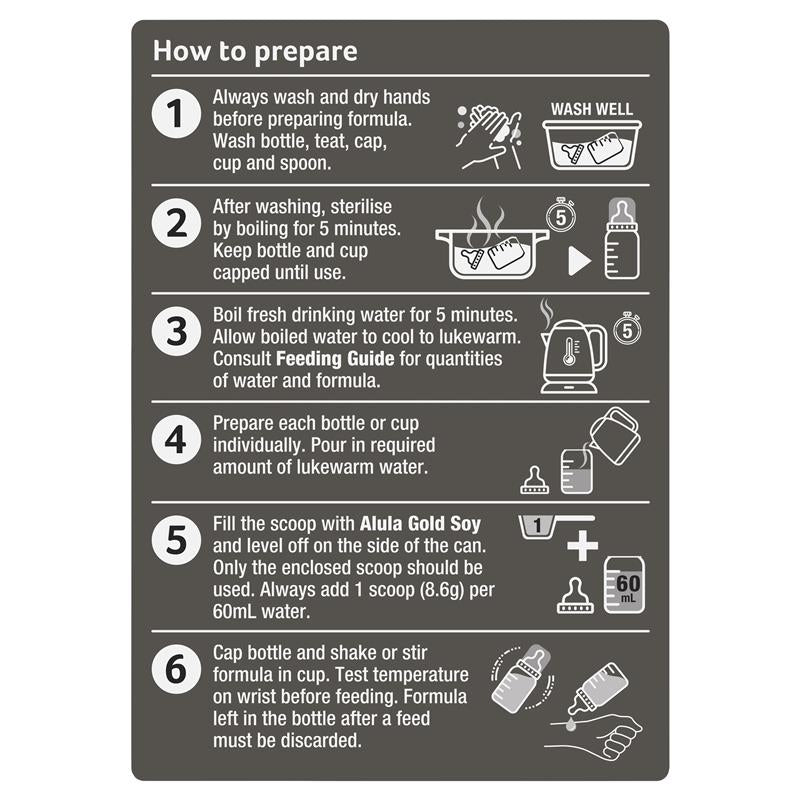Alula Gold Soy Infant Formula 0-12 Months - 900g - Auzzi Store
