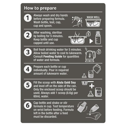 Alula Gold Soy Infant Formula 0-12 Months - 900g - Auzzi Store