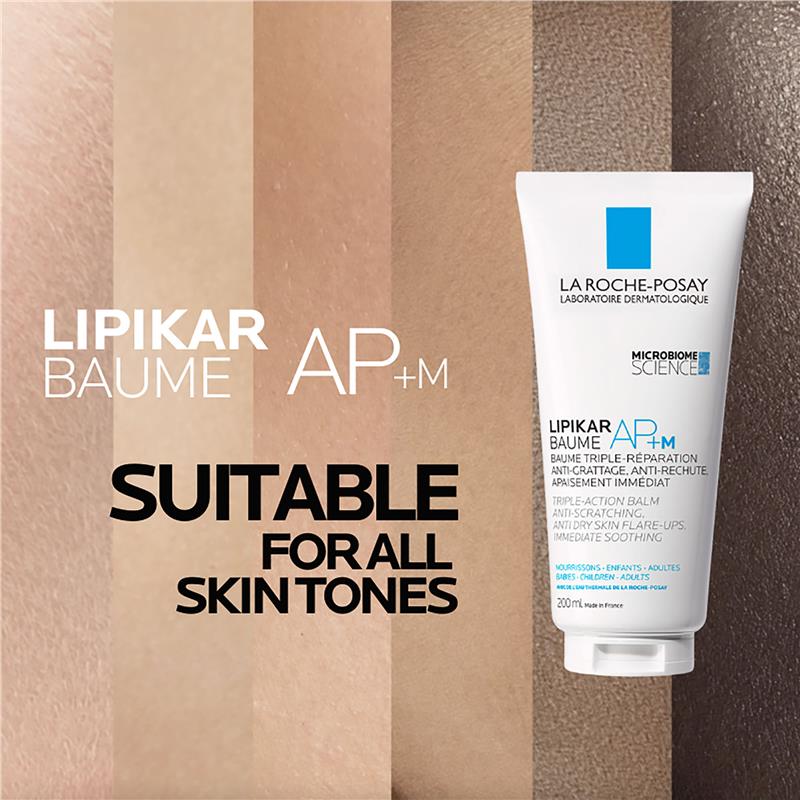 La Roche-Posay Lipikar Baume AP+M Body Balm 200ml - Moisturizer for Eczema-Prone Skin-Auzzi Store