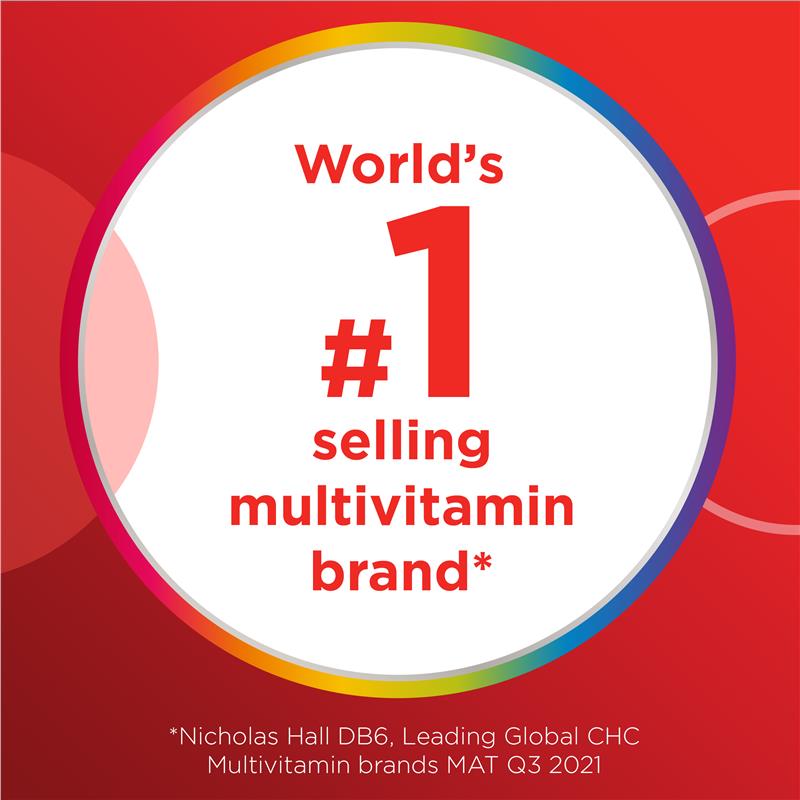 Centrum Kids Multivitamin Strawberry, 60 Chewable Tablets for 3+