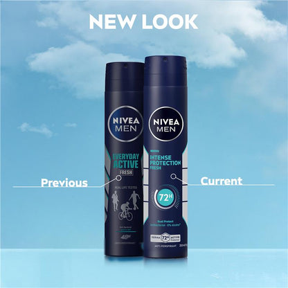 NIVEA Men Intense Protection 72H Fresh Anti-Perspirant Aerosol 250ml