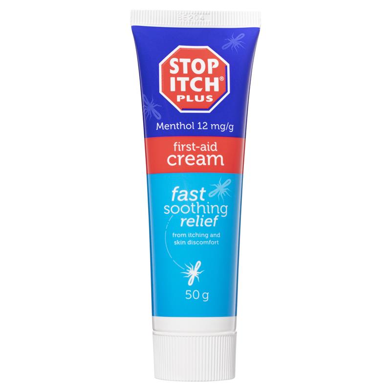 Stop Itch Plus First Aid Cream 50g - Instant Itch Relief-Auzzi Store