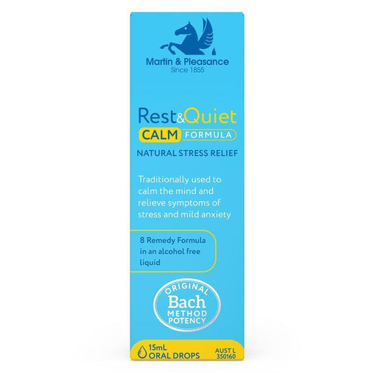 Rest & Quiet Calm Formula Dropper - 15ml Stress Relief Solution