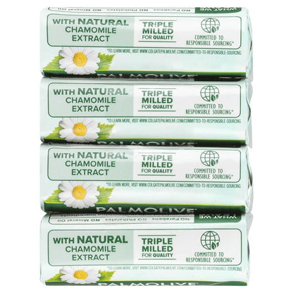 Palmolive Naturals Chamomile Bar Soap 4x90g – 98% Natural, Moisturizing