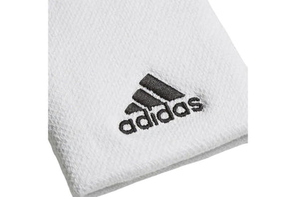 Adidas Tennis Wristband (L, White/Black)