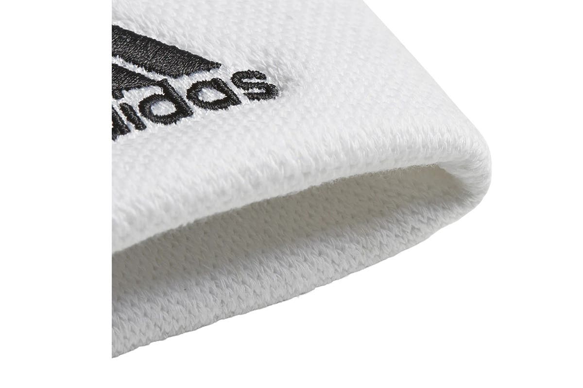 Adidas Tennis Wristband (L, White/Black)