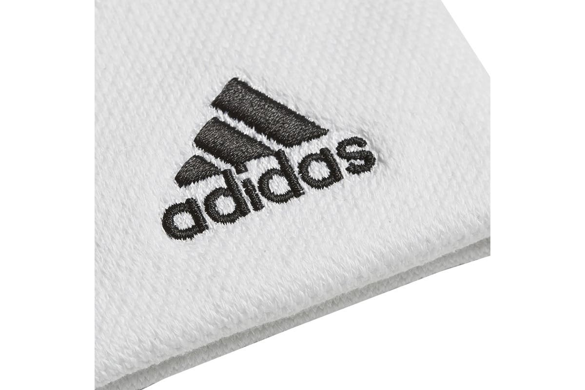 Adidas Tennis Wristband (S, White/Black)