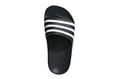 Adidas Kids' Adilette Aqua Slides  - Core Black/Cloud White/Core Black