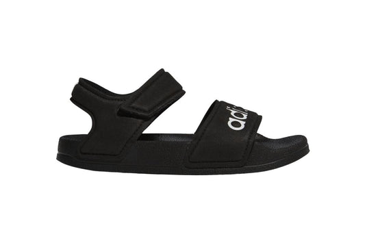Adidas Boys Adilette Sandal  - Core Black/Cloud White/Core Black Size 5 US 