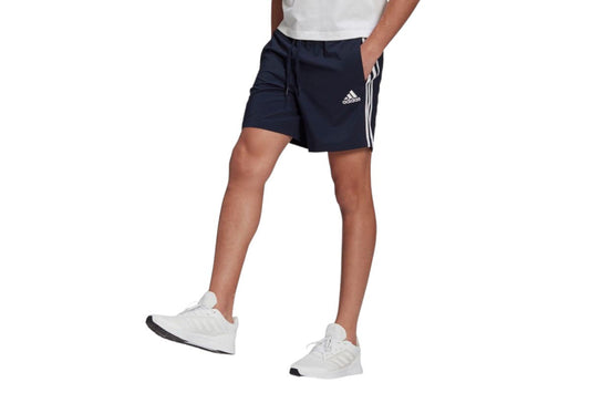 Adidas Men's 3 Stripe Chelsea Short  - Legend Ink/White, Size XL 