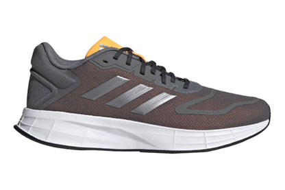 Adidas Men's Duramo SL 2.0 Running Shoes  - Grey Four/Iron Metallic/Flash Orange, Size 12.5 US 