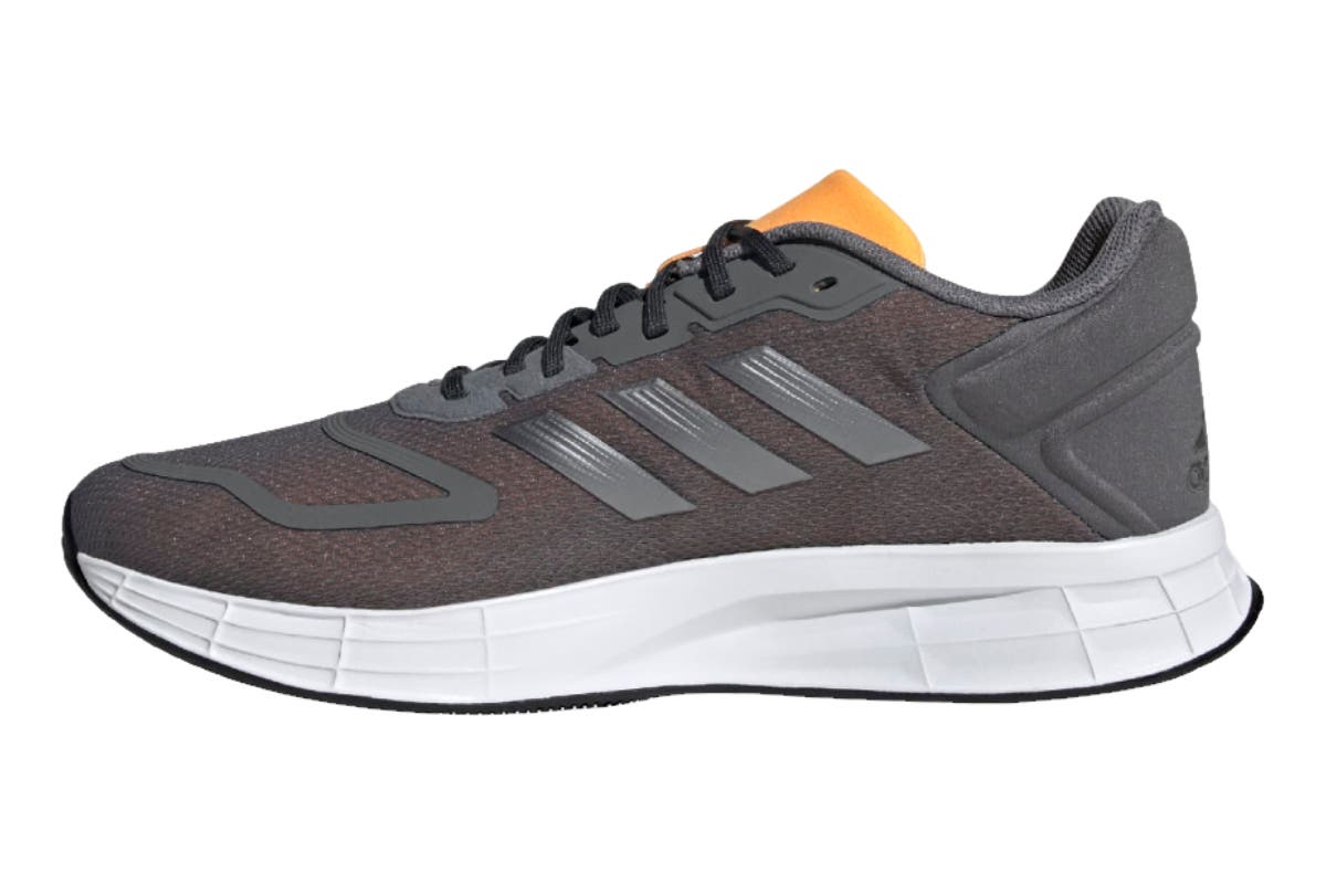 Adidas Men's Duramo SL 2.0 Running Shoes  - Grey Four/Iron Metallic/Flash Orange