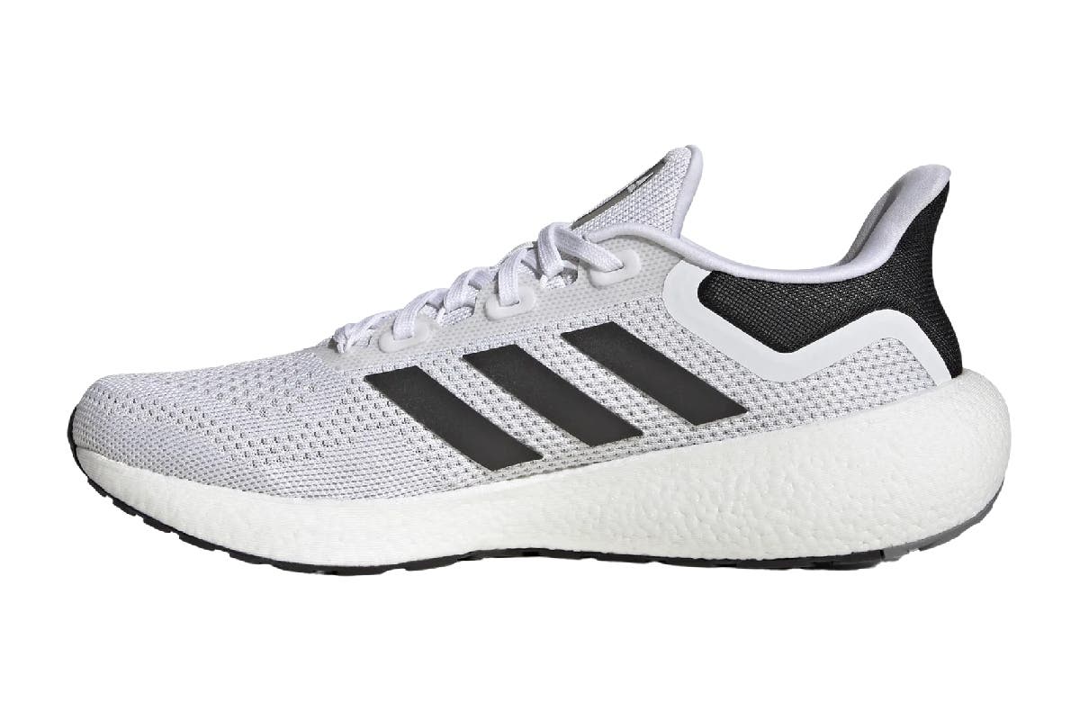 Adidas Men's Pureboost 22 Running Shoes  - Cloud White/Core Black/Grey Three