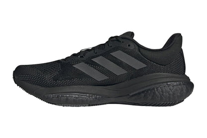 Adidas Men's Solar Glide 5 Running Shoes  - Core Black/Grey Six/Carbon; Size 8.5 US)