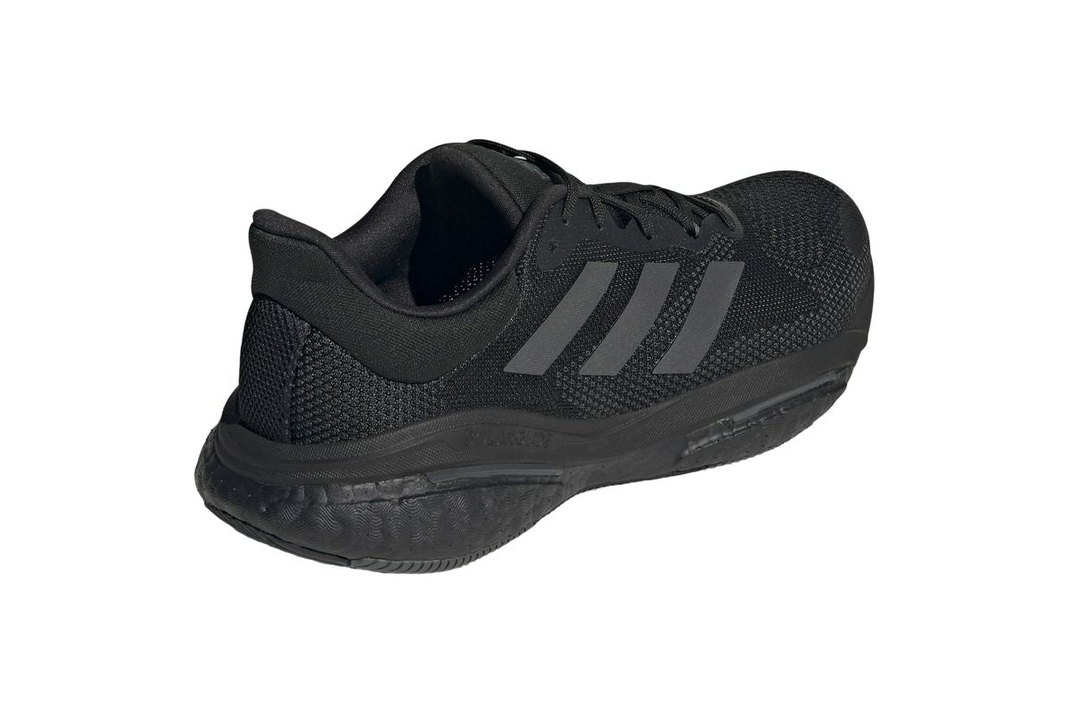 Adidas Men's Solar Glide 5 Running Shoes  - Core Black/Grey Six/Carbon; Size 8.5 US)