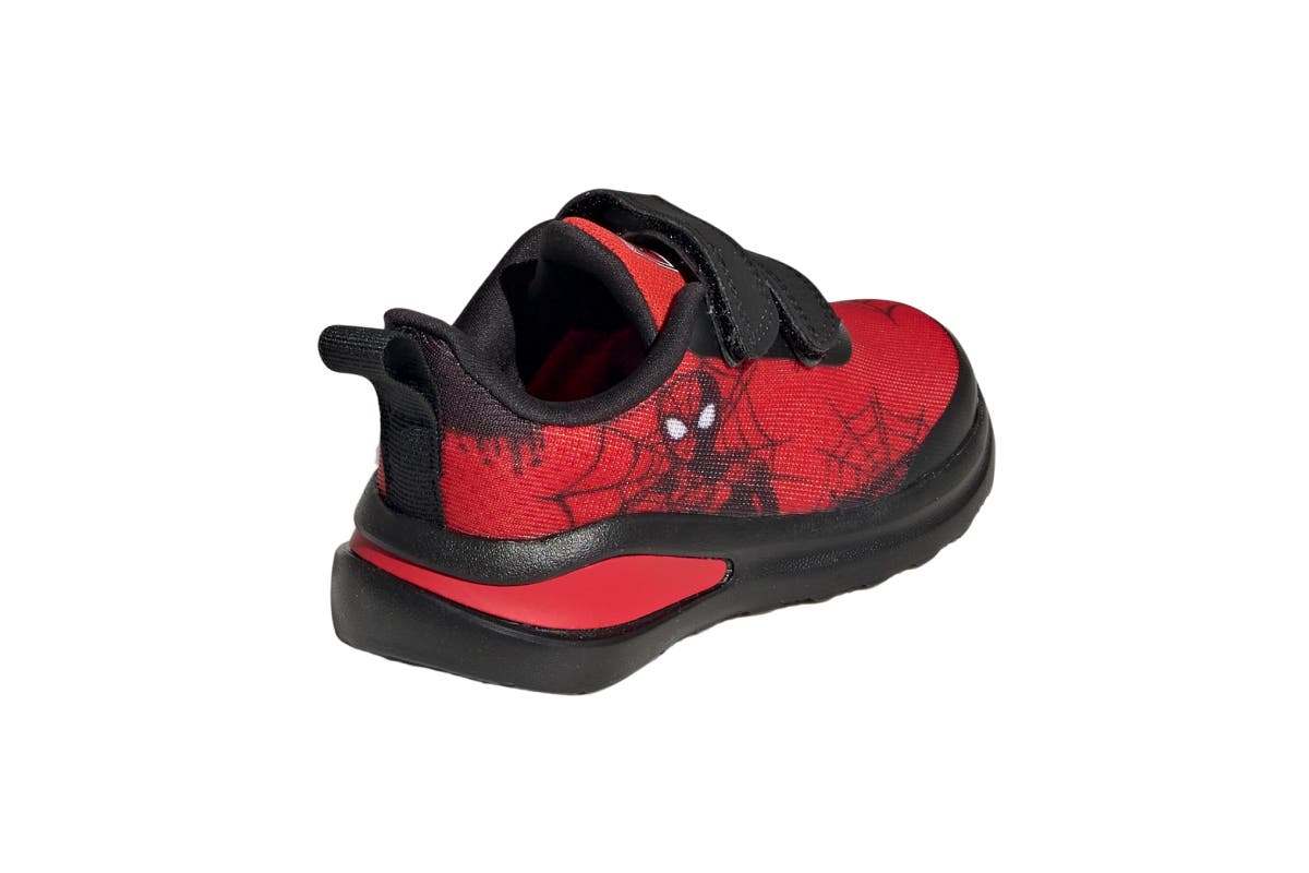Adidas Kids' Marvel Spider-Man Fortarun Casual Shoes  - Solar Red/Core Black/Cloud White