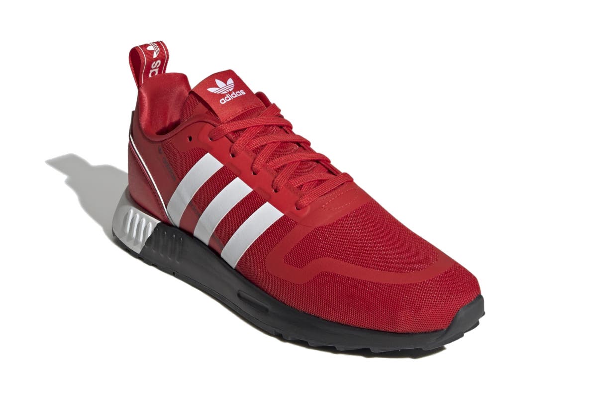 Adidas Men's Multix Running Shoes (Vivid Red/Cloud White/Core Black,