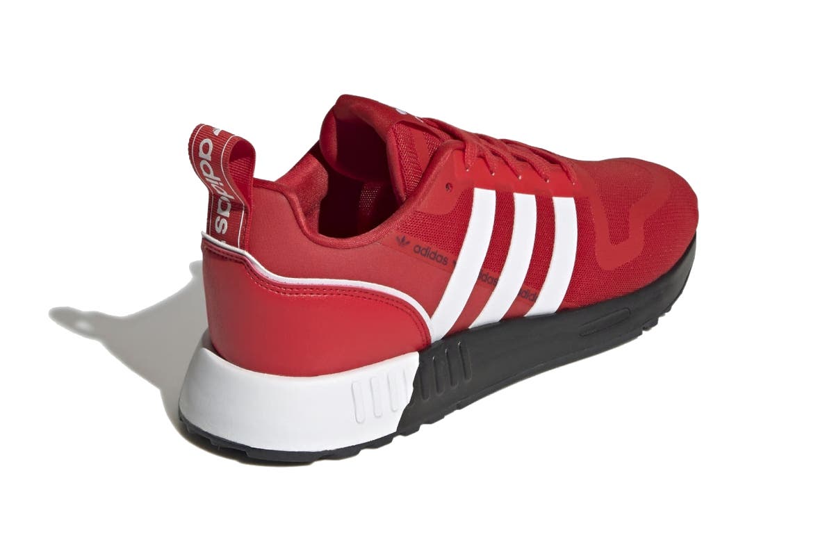 Adidas Men's Multix Running Shoes (Vivid Red/Cloud White/Core Black,