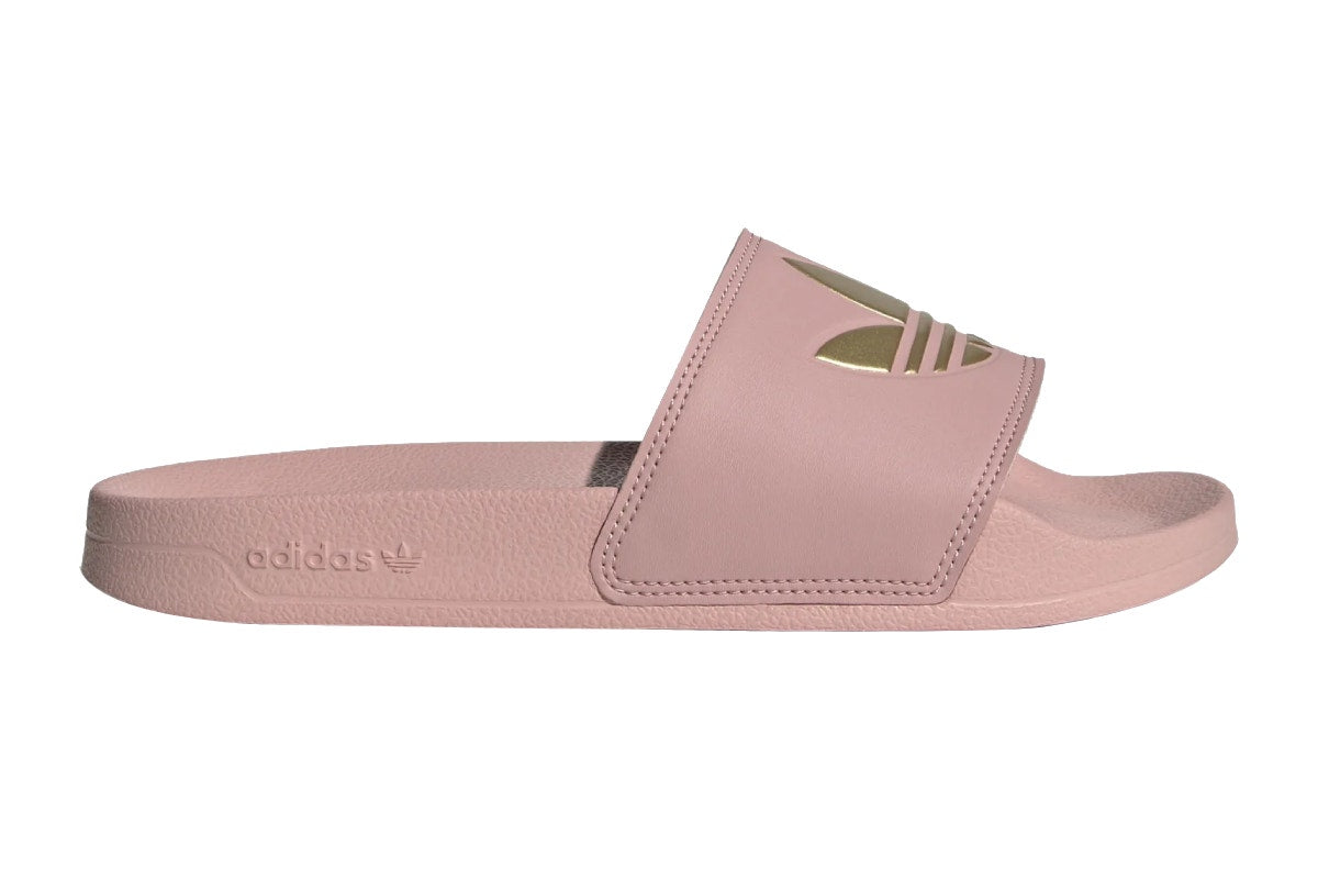 Adidas Women's Adilette Lite Slide (Wonder Mauve/Matte Gold, Size 6 US)