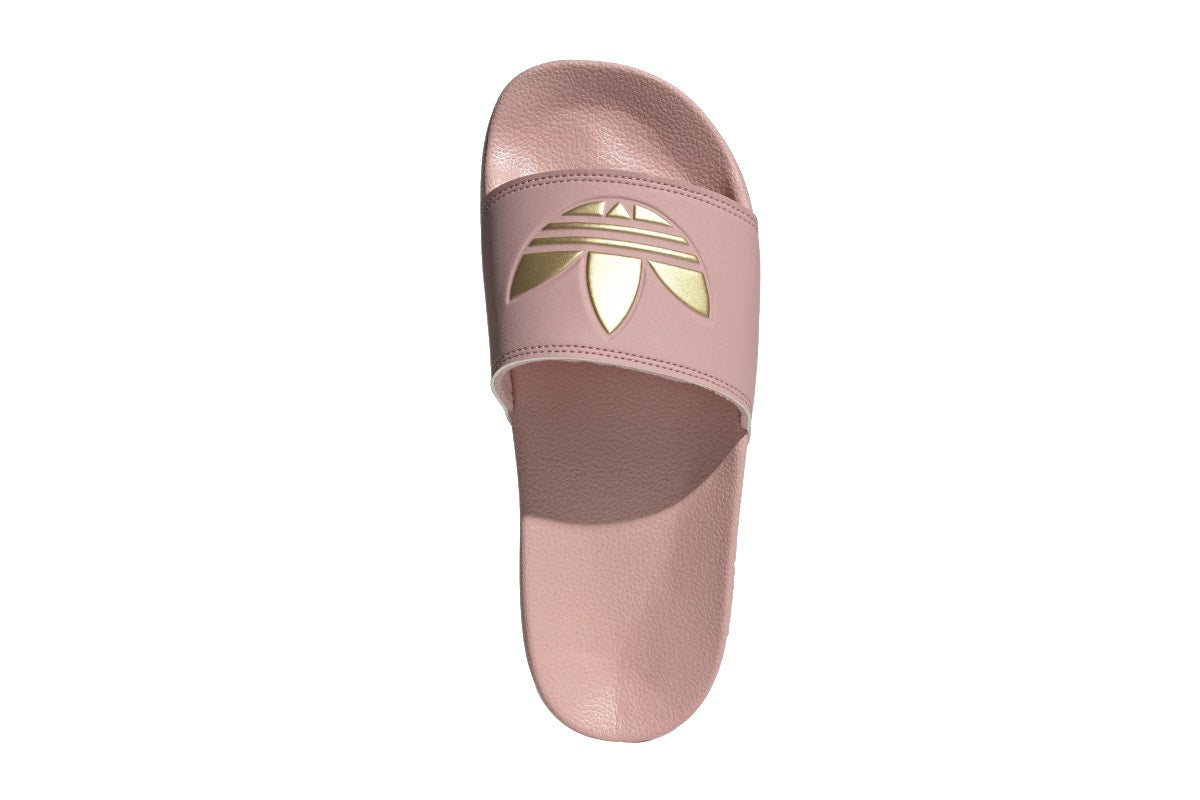 Adidas Women's Adilette Lite Slide (Wonder Mauve/Matte Gold, Size 6 US)