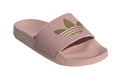 Adidas Women's Adilette Lite Slide (Wonder Mauve/Matte Gold, Size 6 US)