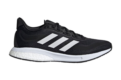 Adidas Women's Supernova Running Shoes (Core Black/Cloud White/Halo Sliver, Size 7 US)