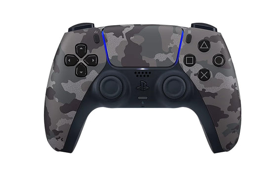 PS5  PlayStation  5 DualSense  Wireless Controller (Grey Camouflage)